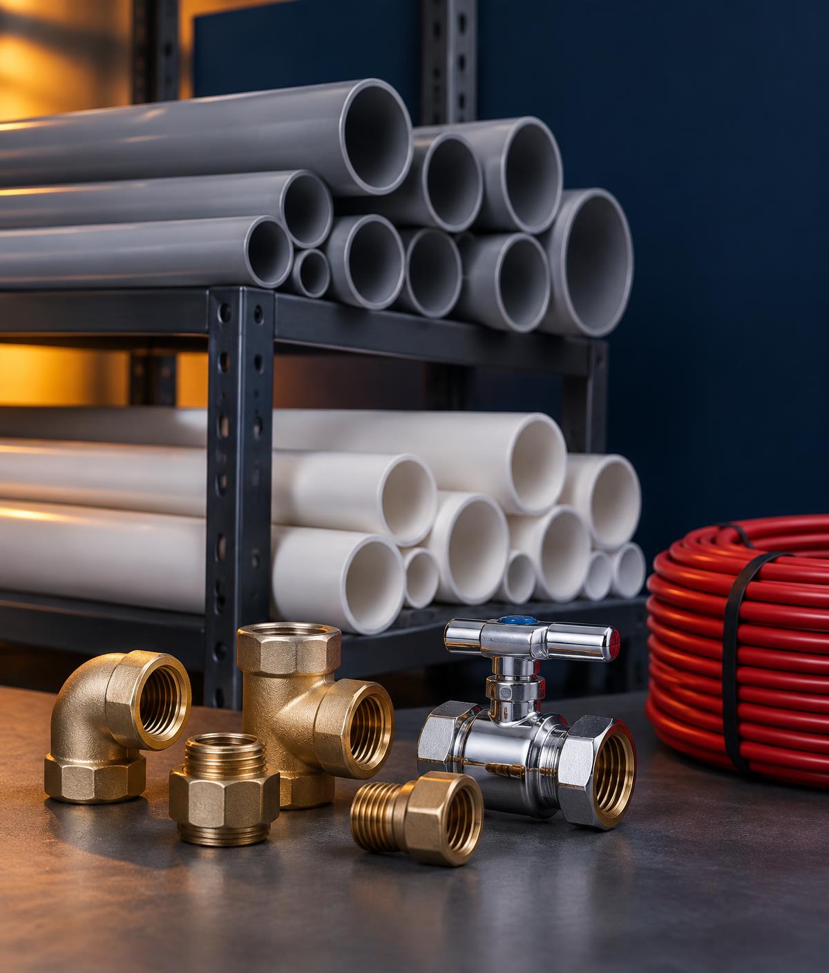 Pipes, plumbing fittings, electrical supplies and bathroom products stocked at Sri Rasi Electricals
